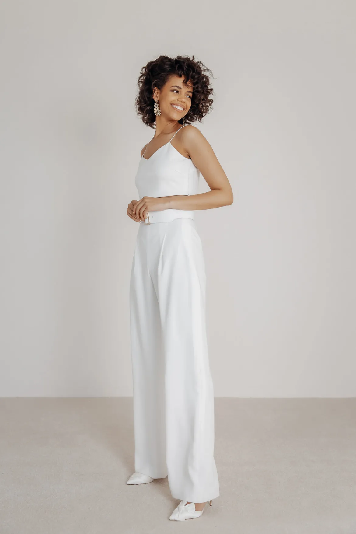 Braut Hose in Ivory – Tihana noni