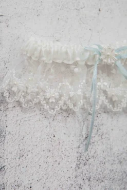 Braut Strumpfband im Vintage-Stil
