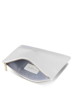 Braut-Pouch, Clutch mit Schriftzug 