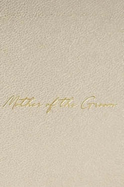 Goldfarbene Pouch