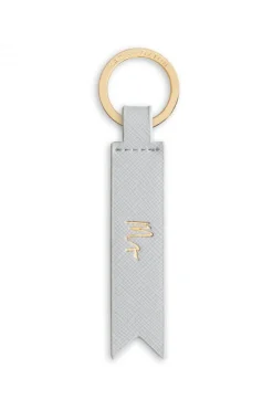 Grauer Schlüsselanhänger "Mr" für den Bräutigam – Katie Loxton