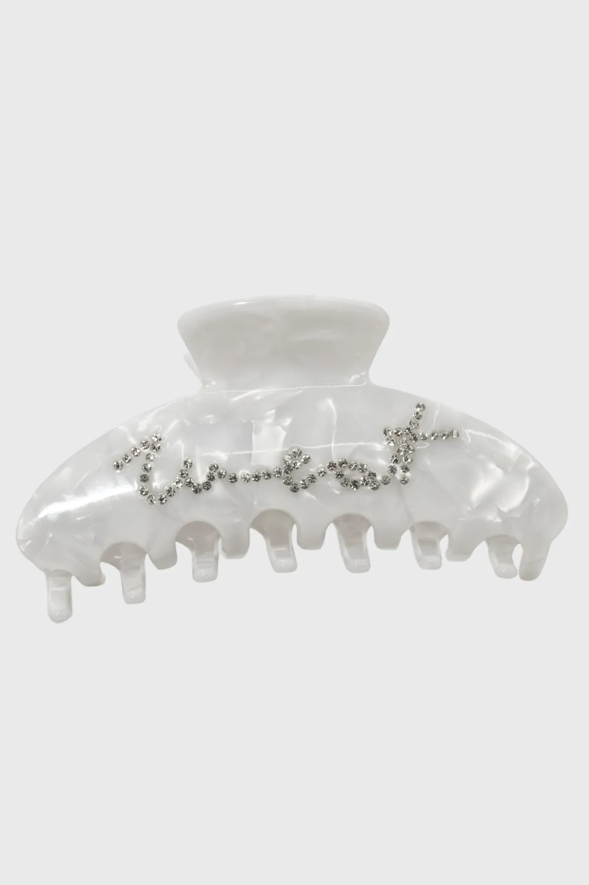 Haarklammer – Crystal White | Weat