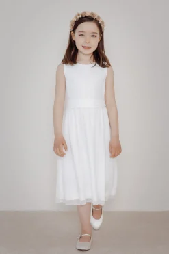 Kinderkleid mit Chiffonrock