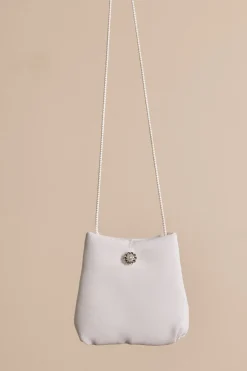 Kommuniontasche mit Strass und Perle