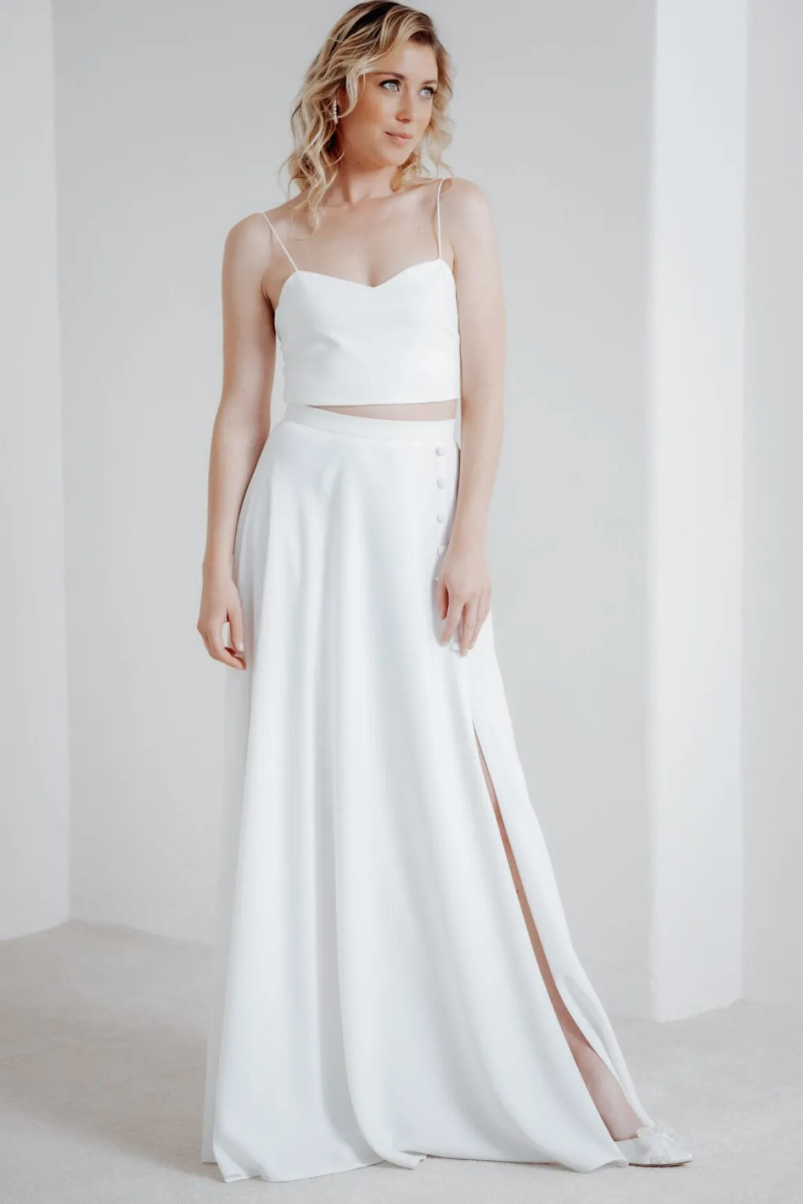 Kurzes Top mit Herzausschnitt – Pina noni