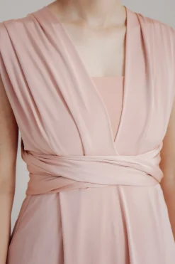 Rosafarbenes Unterziehtop – Long Jersey Bandeau Blush Twobirds
