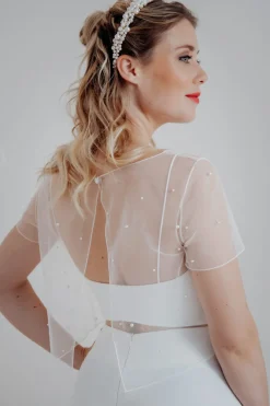 Showroom Only: Perlen-Braut Top – Rubia noni Selected