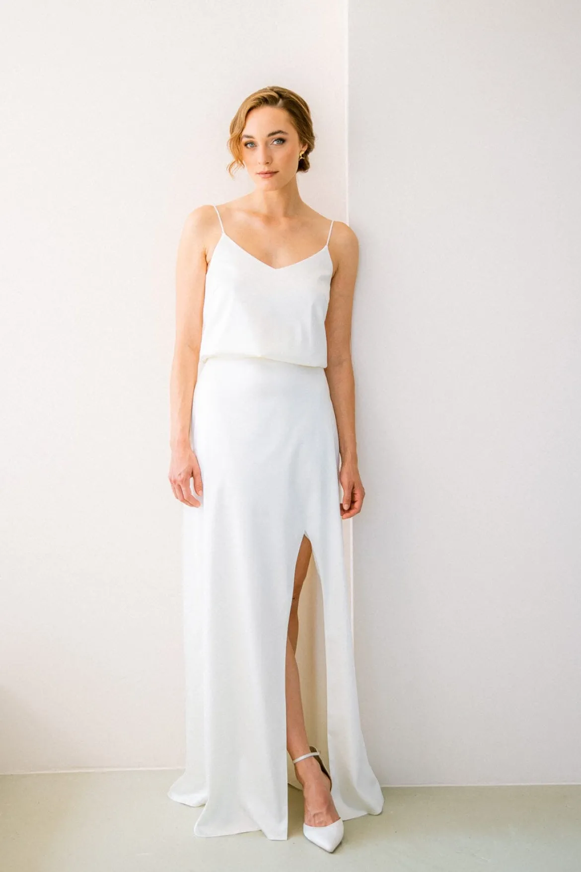 Showroom Only: Satin Braut Top – Minoa noni Selected