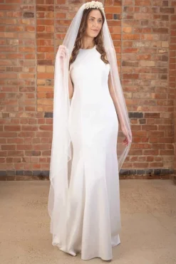 Softtüll-Schleier mit Perlenborte | The Perfect Bridal Company