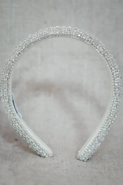 Verzierter Haarreif – Crystal White | Weat