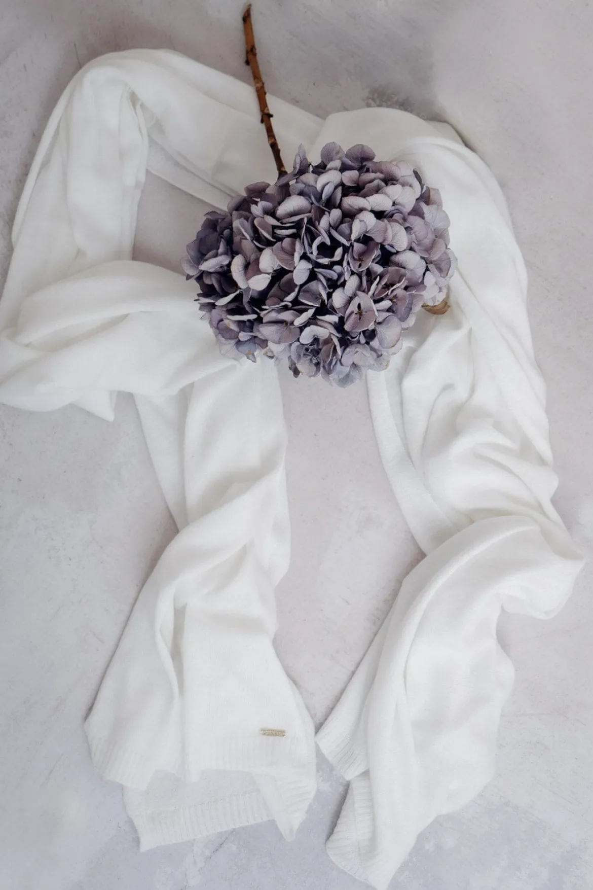 Weiche Braut Stola in Ivory