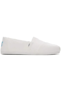 Weiße Espadrilles aus recycelter Baumwolle – TOMS Alpargata